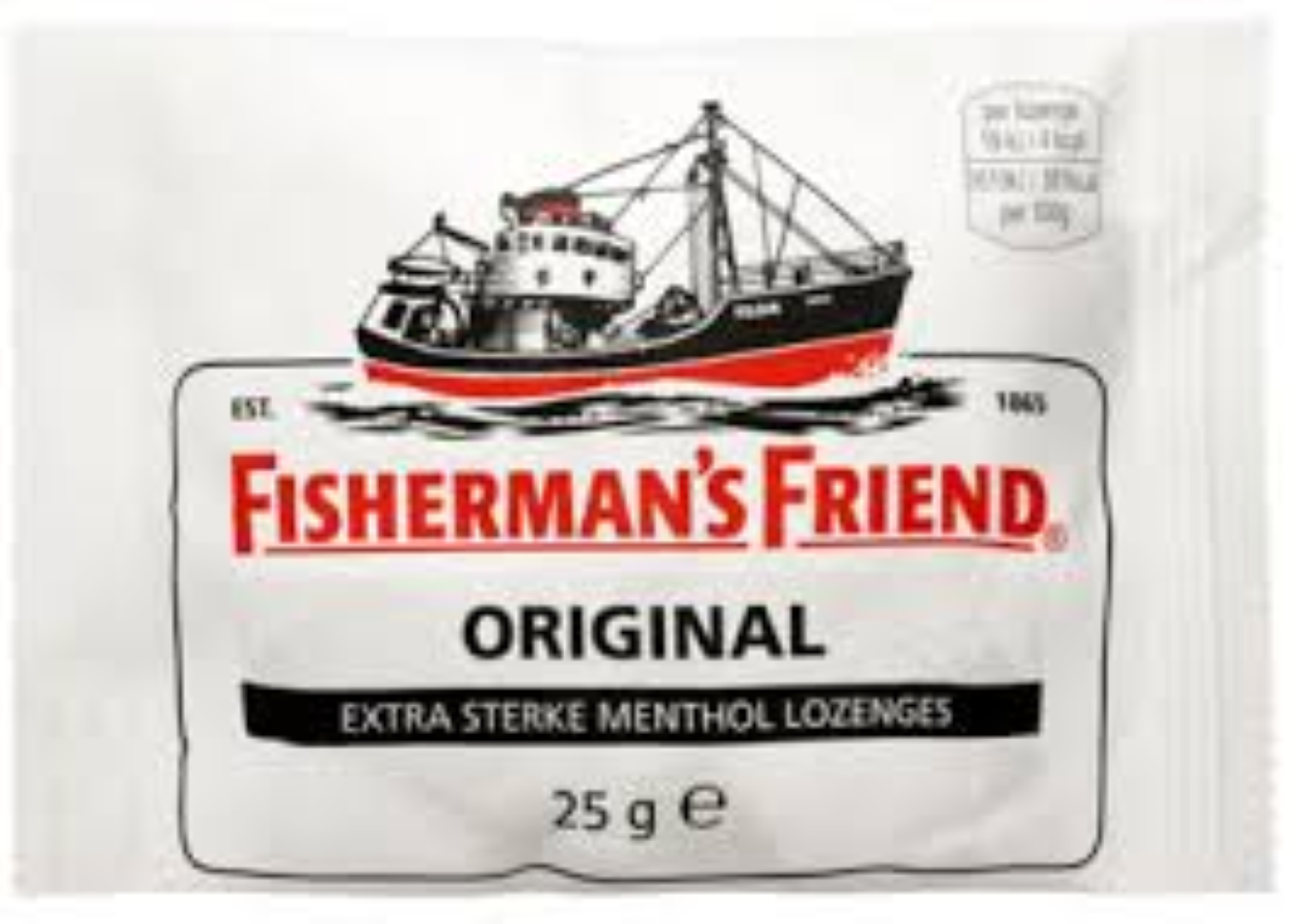 FISHERMANS FRIEND EXTRA STRONG 25G